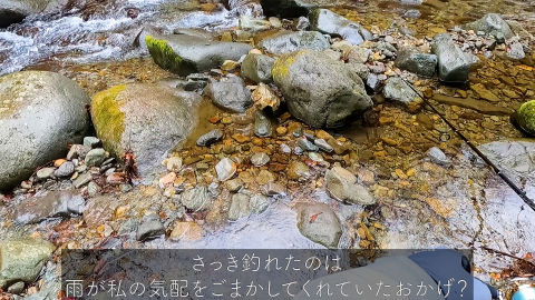 雨は釣り人にとって有利